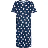 MEY Scribbled Dots Nachthemd Blau 38