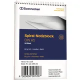 SOENNECKEN Notizblock 1119 A5 kariert Weiß