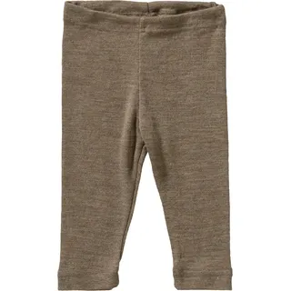 Engel - Baby-Leggings Feinripp - Merinounterwäsche Gr 62/68 grau