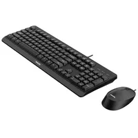 Philips Tastatur mit Maus Philips SPT6207BL/16 Qwerty Spanisch