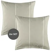 Esprit Renforcé Kissenbezüge und Bettwäsche HARPLINES Grau - Gr.:
