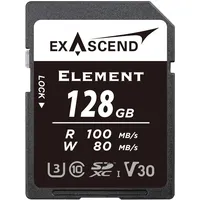 EXASCEND Element 128GB 100MB/S V30 UHS I