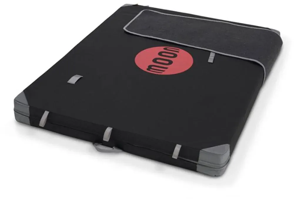 Moon Climbing Warrior Crashpad - Bouldermatte - jet black