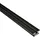 KOVALEX Unterkonstruktion WPC 250 x 6 x 3 cm schwarz