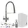 BieTal Tafelwasseranlage 5-W Wasserhahn mit Brause