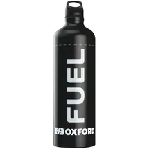 Oxford Kraftstoffflasche, 1 l, tragbarer Motorrad-Kraftstoffbehälter, Schwarz