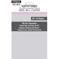 Sleeve Kings 110 X Tiny Epic Compatible Sleeves 88mm X 125mm