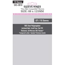 Sleeve Kings Tiny Epic Compatible Sleeves 88 x 125 mm 110 St.