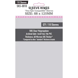 Sleeve Kings Tiny Epic Compatible Sleeves 88 x 125 mm 110 St.