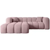 altdecor Ecksofa Rosa, Textil, 5-Sitzer, L-Form Corner Sofa Bett Eckcouch Couch Wohnlandschaft Cauchsofa OLEA-L1 - Couches, Wohnlandschaften, Ecksofas