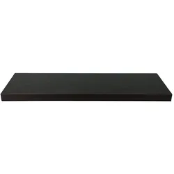 Wandregal Hängeregal Wandboard Bücher Board Holz CD Ablage Regal Wenge-Optik 120 cm