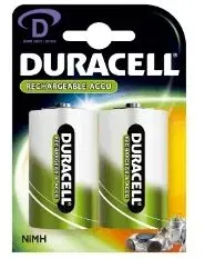 Duracell 055995 Haushaltsbatterie Wiederaufladbarer Akku D Nickel-Metallhydrid (NiMH)