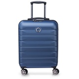 Delsey PARIS Air Armour 4DR Cabin Trolley Slim 55 Night Blue