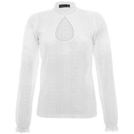 Gipfelstürmer Bluse weiß 36