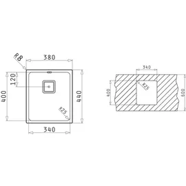 PYRAMIS LUME (34X40) 1B Unterbau