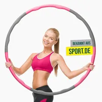 SlimHoop Hula Hoop Reifen (bis ca. ∅94 cm)