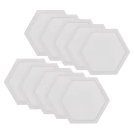 EMOS Smart Hexagon Wandleuchte (10 Stk) 1,5m Kabel Weiß