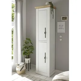 OTTO home WESTMINSTER Stauraumschrank 53 x 203 x 40 cm Weiß