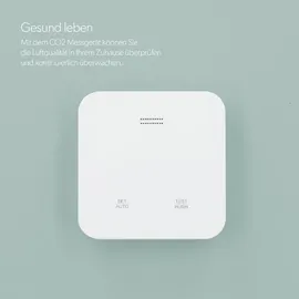 Unitec Kohlendioxidmelder Feuchtigkeits- und Temperaturmessgerät