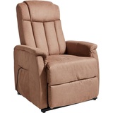 Duo Collection TV-Sessel »Delphi mit elektrischer Aufstehhilfe«, Relaxfunktion und Taschenfederkern mit Stahlwellenunterfederung, braun