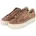 Schnürhalbschuh in brown Gr 38