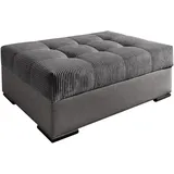 Collection AB Hocker Josy 98 x 41 x 68 cm Polyester Grau
