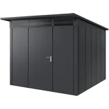 hörmann stauraumsysteme Juno Gerätehaus 2,62 x 2,62 m Anthrazitgrau