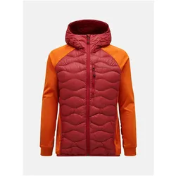 Peak Performance Helium Down Hybrid orange/rot