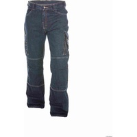 Dassy Dassy, Arbeitshose, Stretch-Arbeitsjeans mit Kniepolstertaschen jeansblau Gr. 46