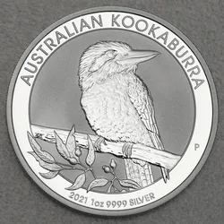 Silbermünze 1oz Kookaburra 2021 (Australien)