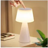 ZMH LED Tischleuchte Kabellos - Touch Dimmbar Akku Modern Tischlampen für Schlafzimmer
