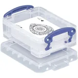 Really Useful Box Aufbewahrungsbox 0,2 l transparent