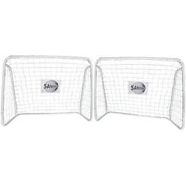Sandora Fußballtor Weiß 124 x 96 x 61 cm 22060