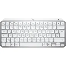 Logitech MX Keys Mini for Business Tastatur (kabellos, weiß, Logi Bolt, USB/Bluetooth, DE (920-010598)