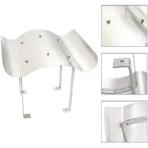 vidaXL Schornsteinabdeckung Edelstahl 70 x 100 x 38 cm Weiß