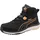 Puma Safety Stepper MID S3S – Damen Sicherheitsschuhe S3 - Größe 35 – rutschfeste Arbeitsschuhe mit Stahlkappe - Arbeitsschuh in schwarz und Pfirsich-Farbe - 35 EU