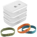 Zwilling Fresh & Save Vakuum Lunchboxset Größe L flach 6-teilig aus Kunststoff