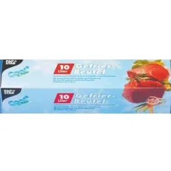 Papstar Gefrierbeutel, LLDPE 14179 , 1 Packung = 24 Beutel à 10 Liter, Format: 60 cm x 40 cm
