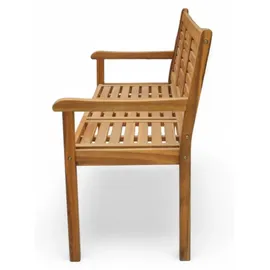prestige home living outdoor 3-Sitzer Gartenbank 153 x 90 x 57 cm Braun