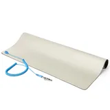 Startech StarTech.com ESD Matte, Elektronikreparatur Antistatikmatte, Antistatische Matte/Tischmatte, lösbarer Erdungskabel mit Krokodilklemme, ESD Unterlage, ANSI/ESD S 4.1, 60x120 cm (LG-ANTI-STATIC-MAT)