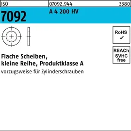 Hörger & Geßler Unterlegscheibe ISO 7092 6 A 4 200 HV 1000 Stück