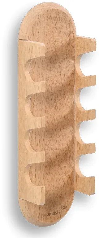 Magnethalter aus Holz für 4 Stifte für die Tafel