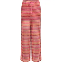 Only ONLSANDY WIDE TIE STRING Hosen Orange/Pink M