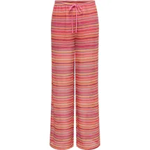 Only ONLSANDY WIDE TIE STRING Hosen Orange/Pink M