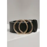 URBAN CLASSICS Ring Buckle Belt - Schwarz