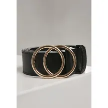 URBAN CLASSICS Ring Buckle Belt - Schwarz