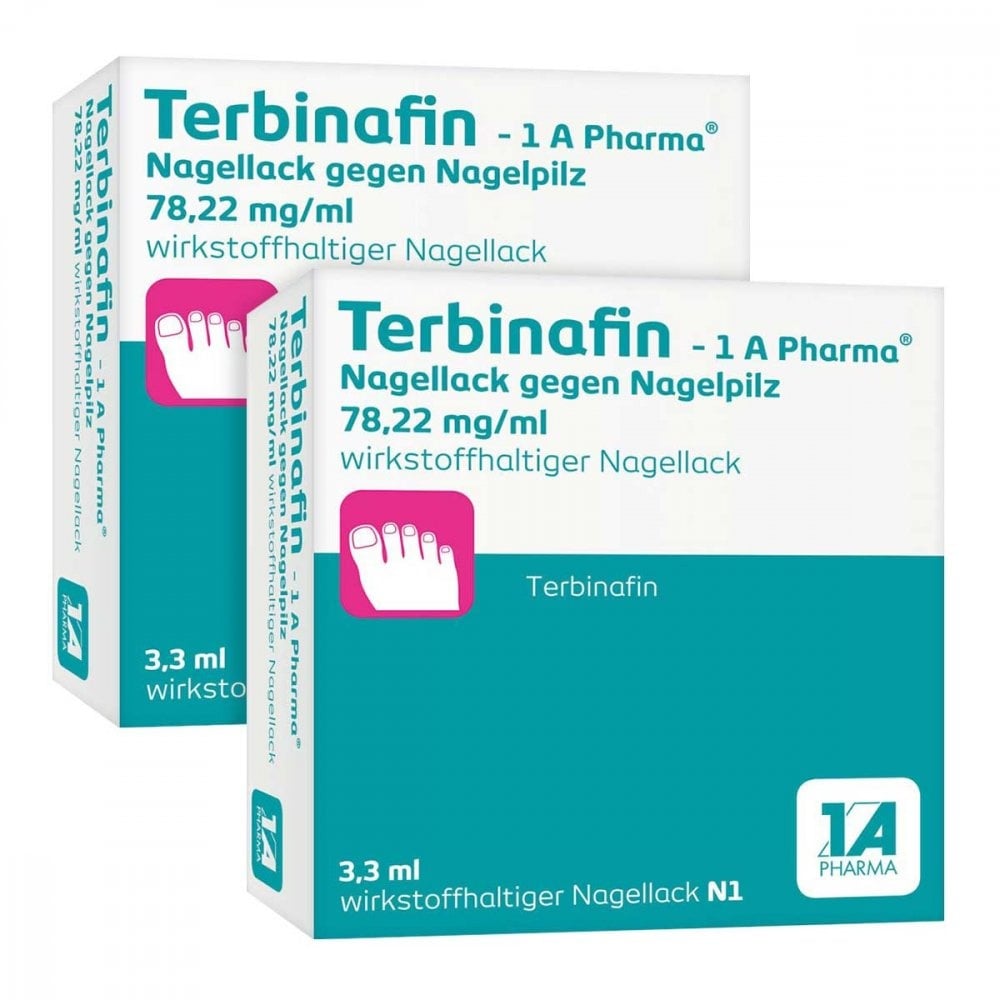 Terbinafin 1 A Pharma® - Ihr Nagellack gegen Nagelpilz