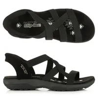 SKECHERS Damen-Sandale Reggae Slim Stretch Hands Free Slip-ins®
