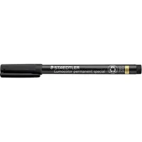 Staedtler Folienstift Lumocolor special schwarz, 10 Stück im Kartonetui,