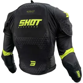 Shot Optimal 2.0 Protektorenjacke Gelb/Schwarz M